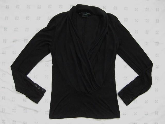 Guess by Marciano zwarte blouse, overslag maat S, Guess, Zwart, Ophalen of Verzenden, Zo goed als nieuw