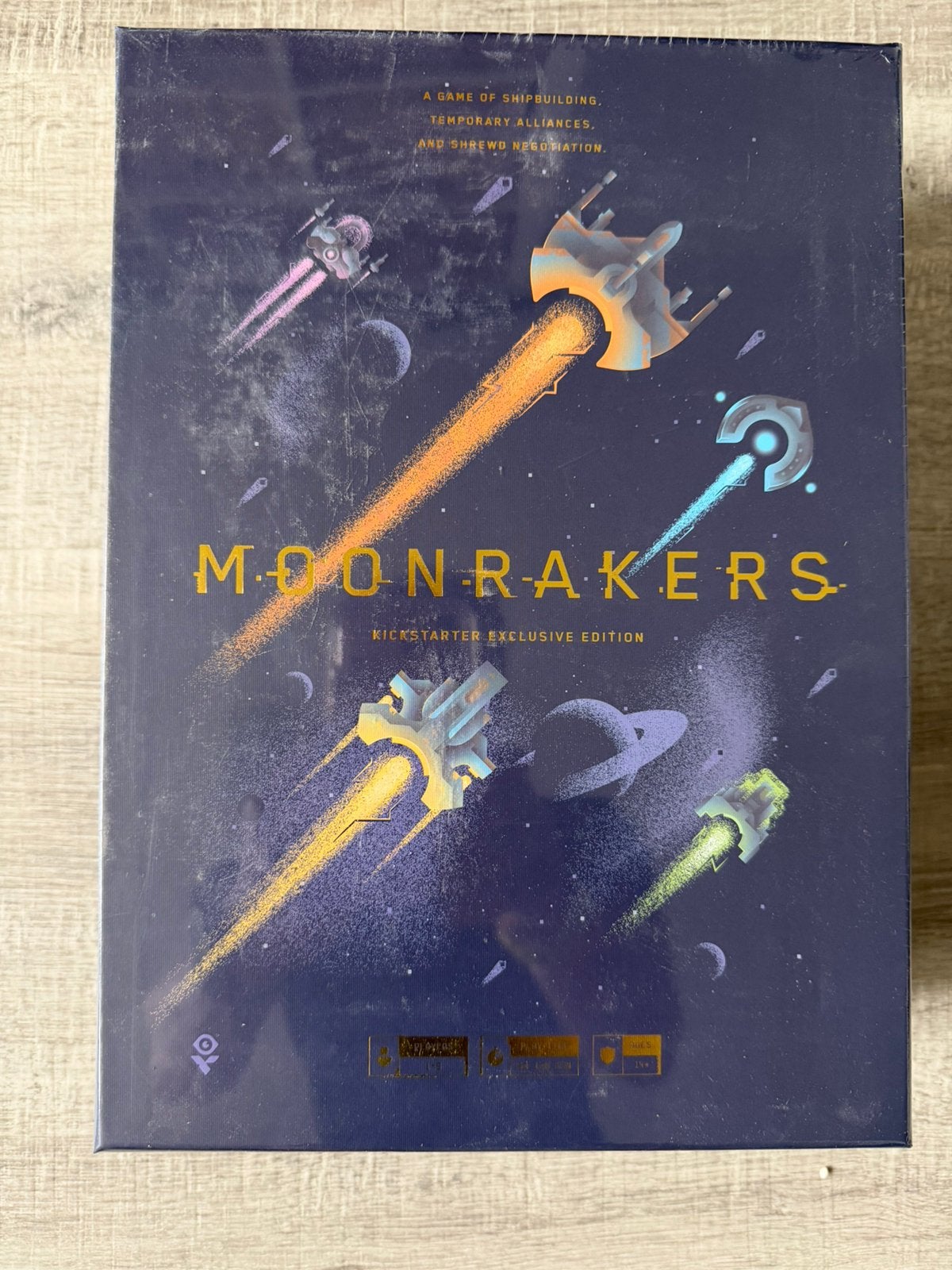 Moonrakkers boardgame, Hobby en Vrije tijd, Gezelschapsspellen | Kaartspellen, Ophalen of Verzenden, Nieuw