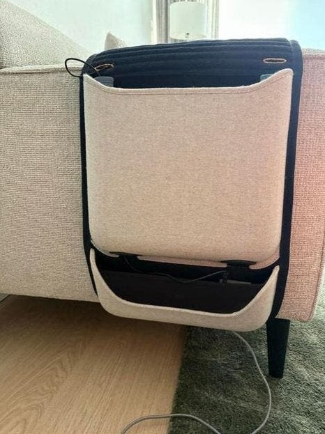 Bank Armleuning Organizer, Ophalen, Gebruikt, Textiel