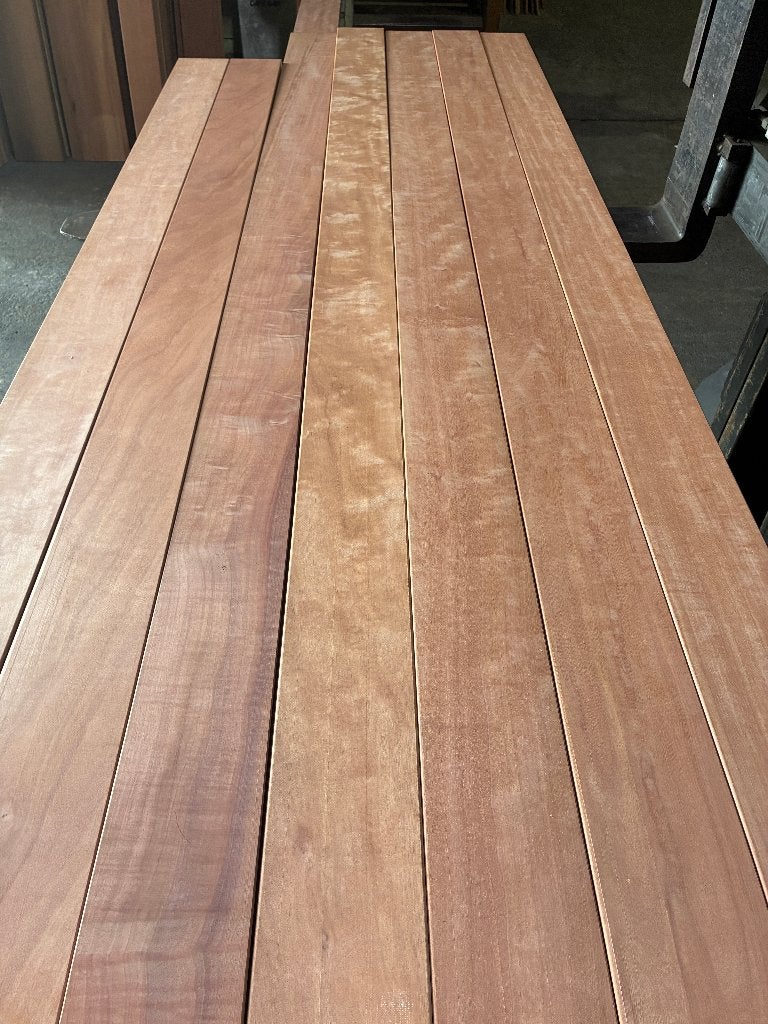 vlonderplanken-planken-schutting-Hardhout-Mukulungu-21x138mm, Ophalen, Nieuw, Hout
