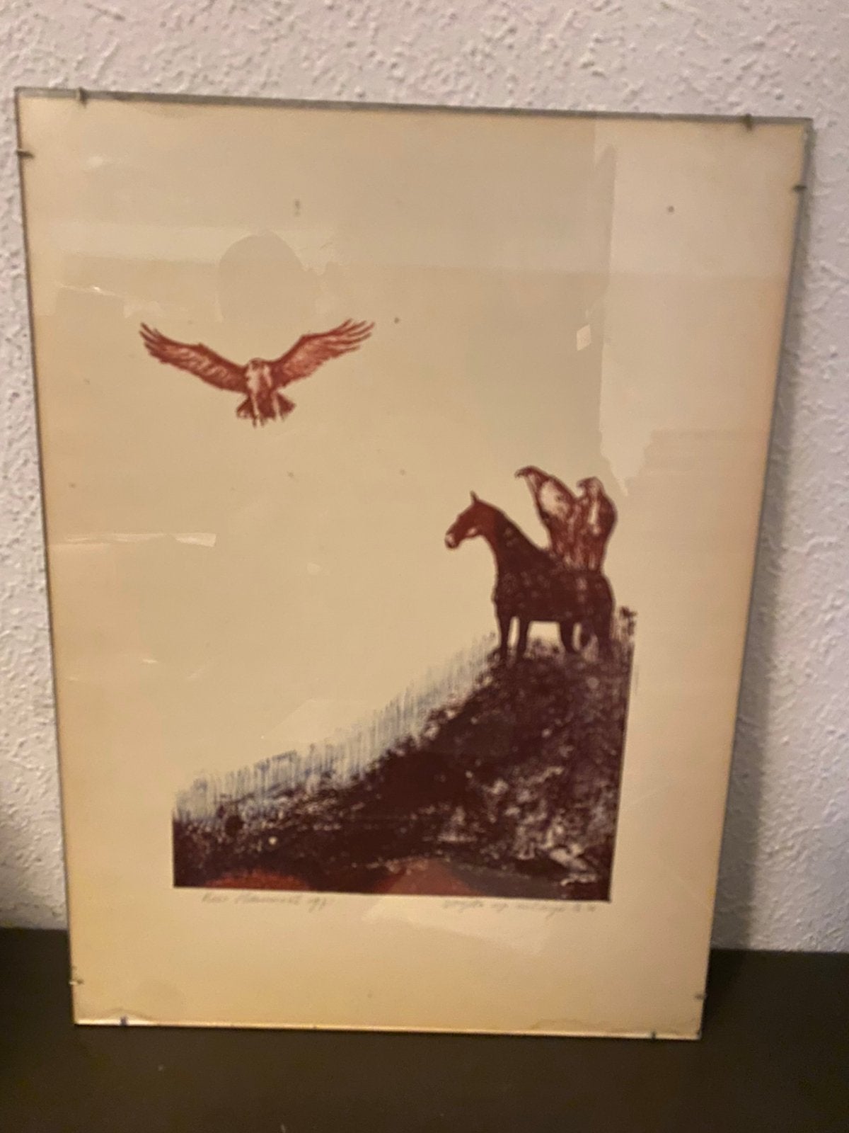 Litho van Kees Hauwert uit 1971 van kleine oplage, Ophalen of Verzenden