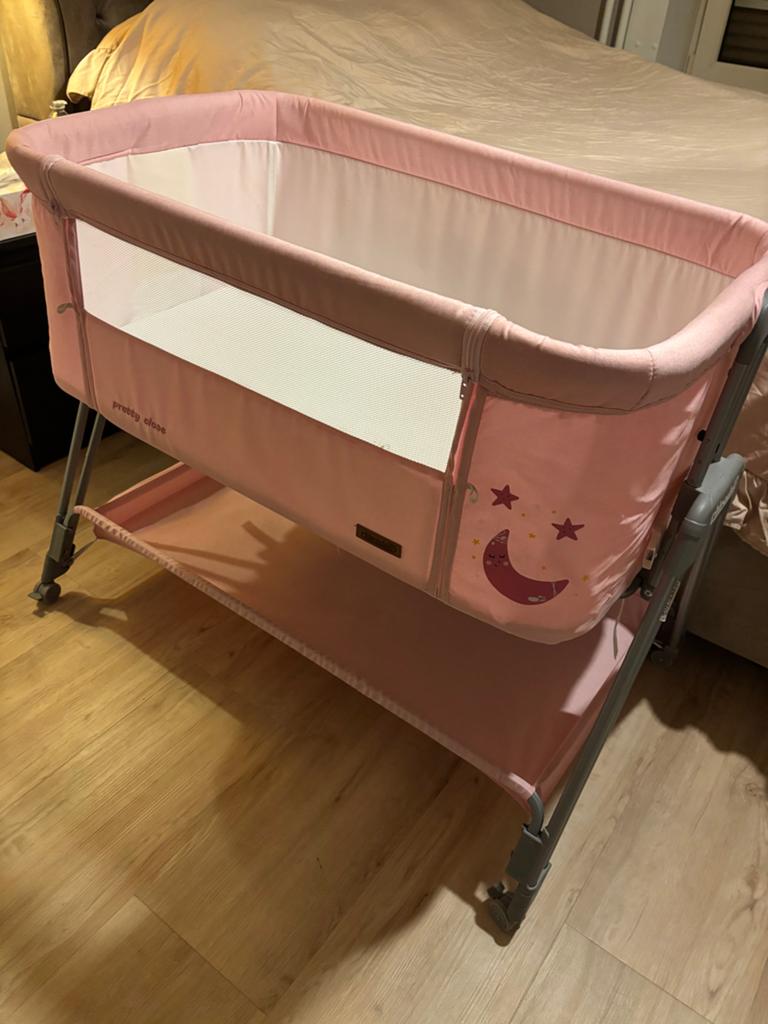 Roze Chipolino Pretty Close Co-Sleeper/Wieg, Ophalen of Verzenden, Zo goed als nieuw, Wieg