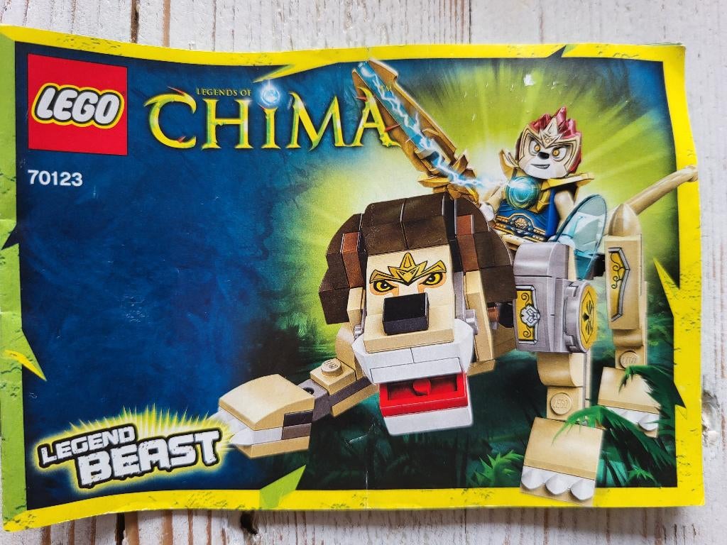 Lego Chima - Legend Beast - 70123, Gebruikt, Overige thema's, Lego, Compleet