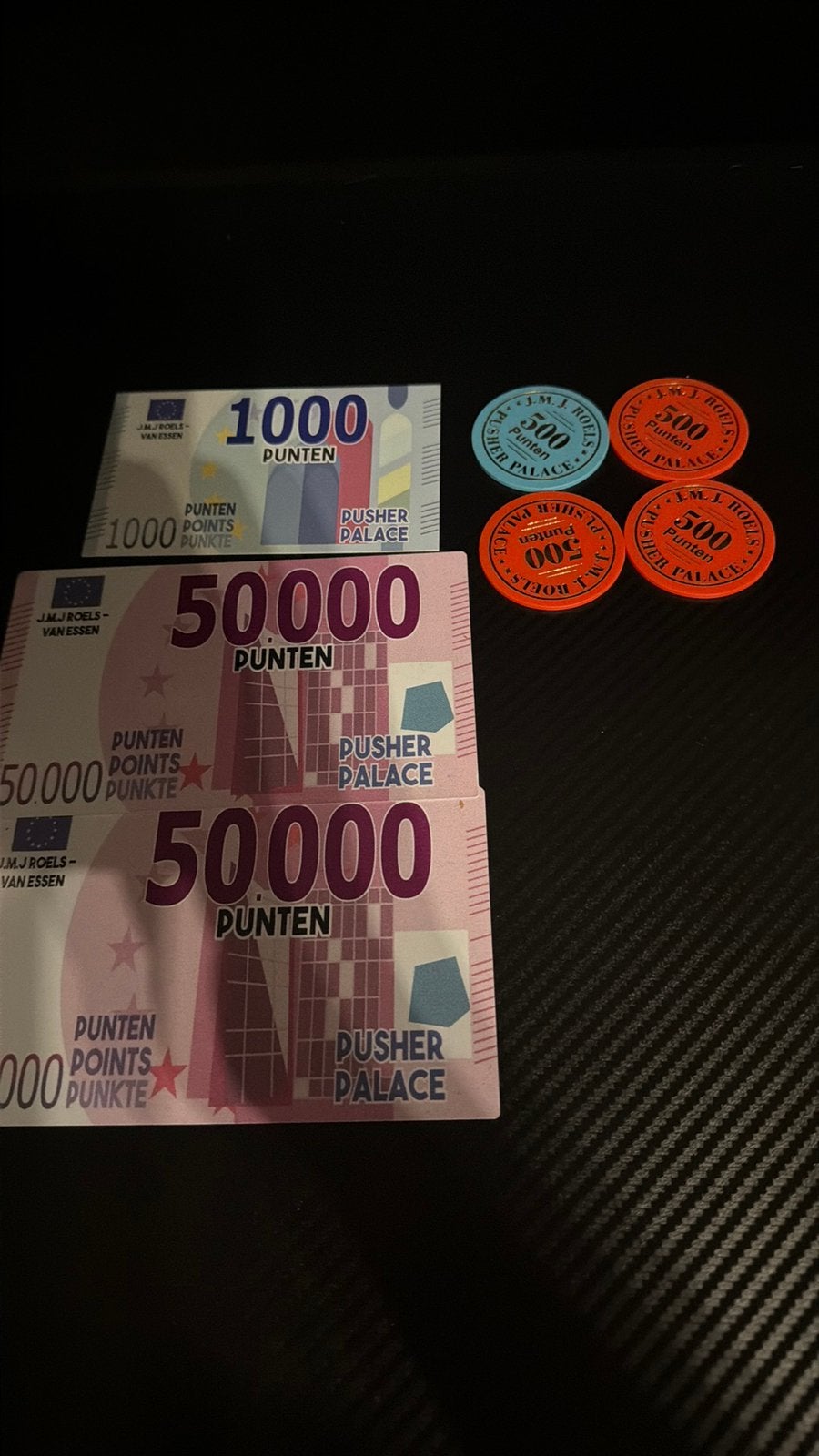 Pusher palace punten kermis, Ophalen of Verzenden, Nederland, Bankbiljetten