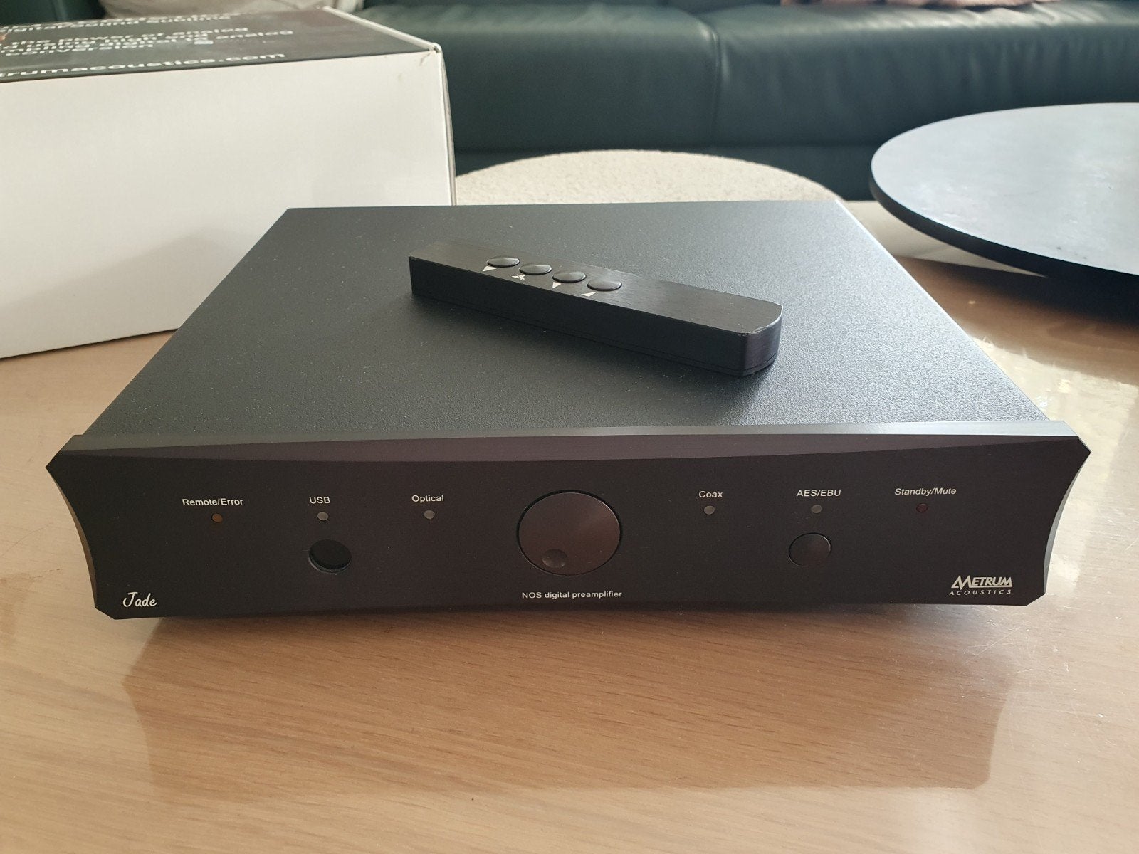 Metrum Acoustics Jade DAC3 NOS DAC + digitale voorversterker, Ophalen, Zo goed als nieuw