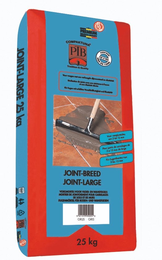 Compaktuna PTB breedtvoeg 3-15mm kleuren grijs-beige-zwart, Overige materialen, Wandtegels, Nieuw, Minder dan 20 cm