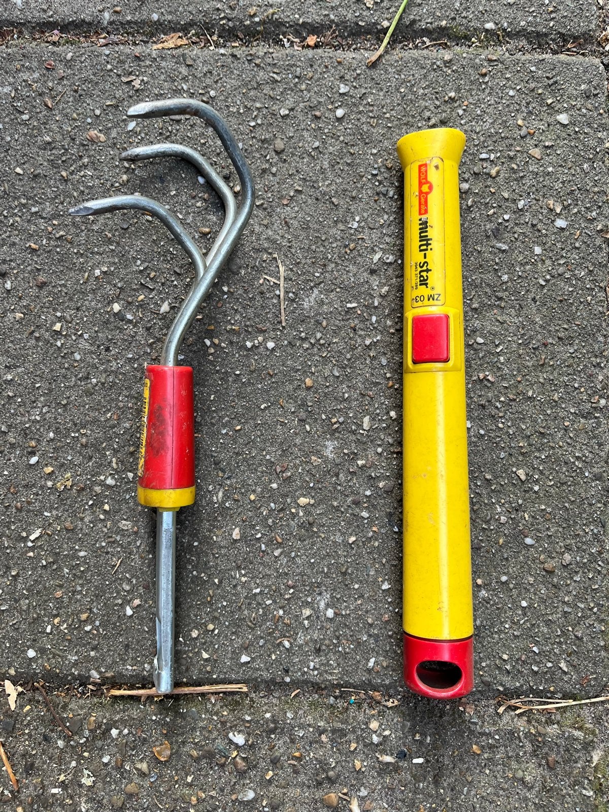 WOLF-Garten multi-star Cultivator met steel, Ophalen of Verzenden, Gebruikt, Cultivator