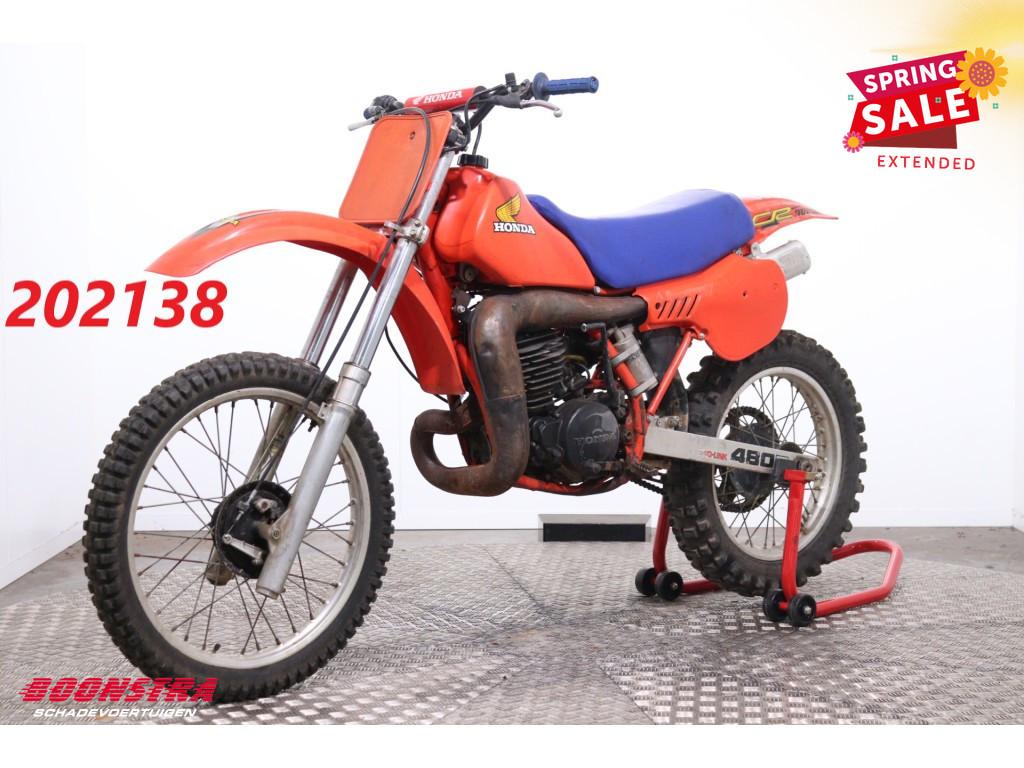 Honda CR480 Two Stroke (bj 1983), Dopplerlaan 4
9207HC  DRACHTEN, NL, Boonstra Schadevoertuigen, Crossmotor, Meer dan 35 kW