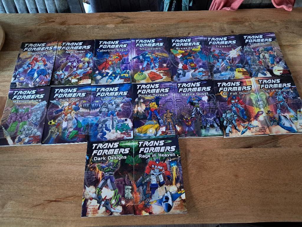Transformers Marvel US/UK comics collectie (Titan/IDW), Gelezen, Amerika, Complete serie of reeks, Diverse auteurs