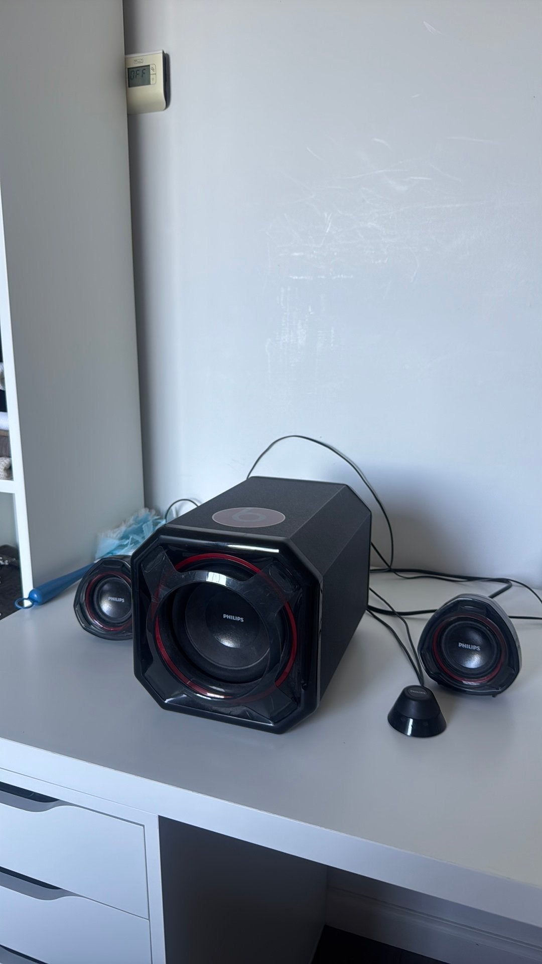 Philips speakers, Computers en Software, Pc speakers, Ophalen, Zo goed als nieuw