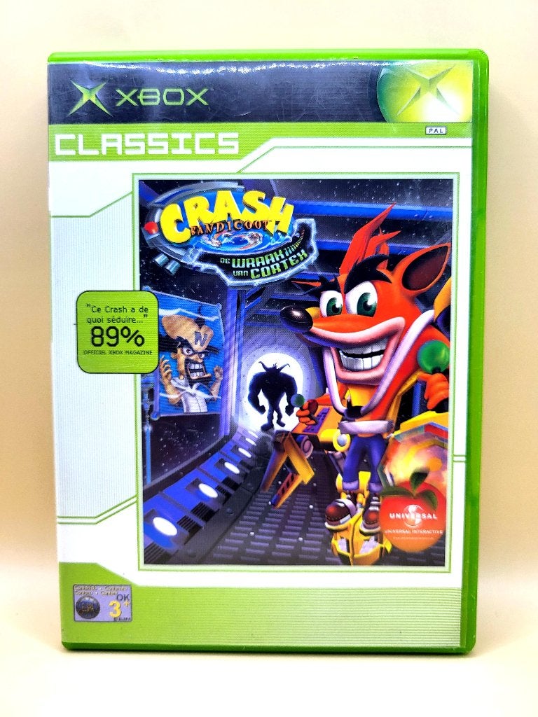 Crash Bandicoot De Wraak Van Cortex Classics Xbox, Spelcomputers en Games, Avontuur en Actie, Microsoft, Eén computer, Ophalen of Verzenden