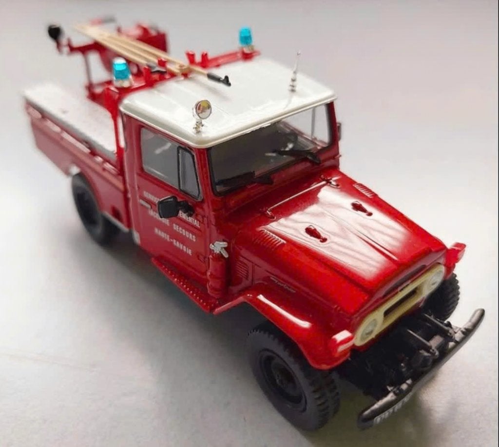 Toyota FJ45 CCFL Desautel Brandweer schaal 1/43 # 19, Verzenden, Nieuw, Auto, Overige merken