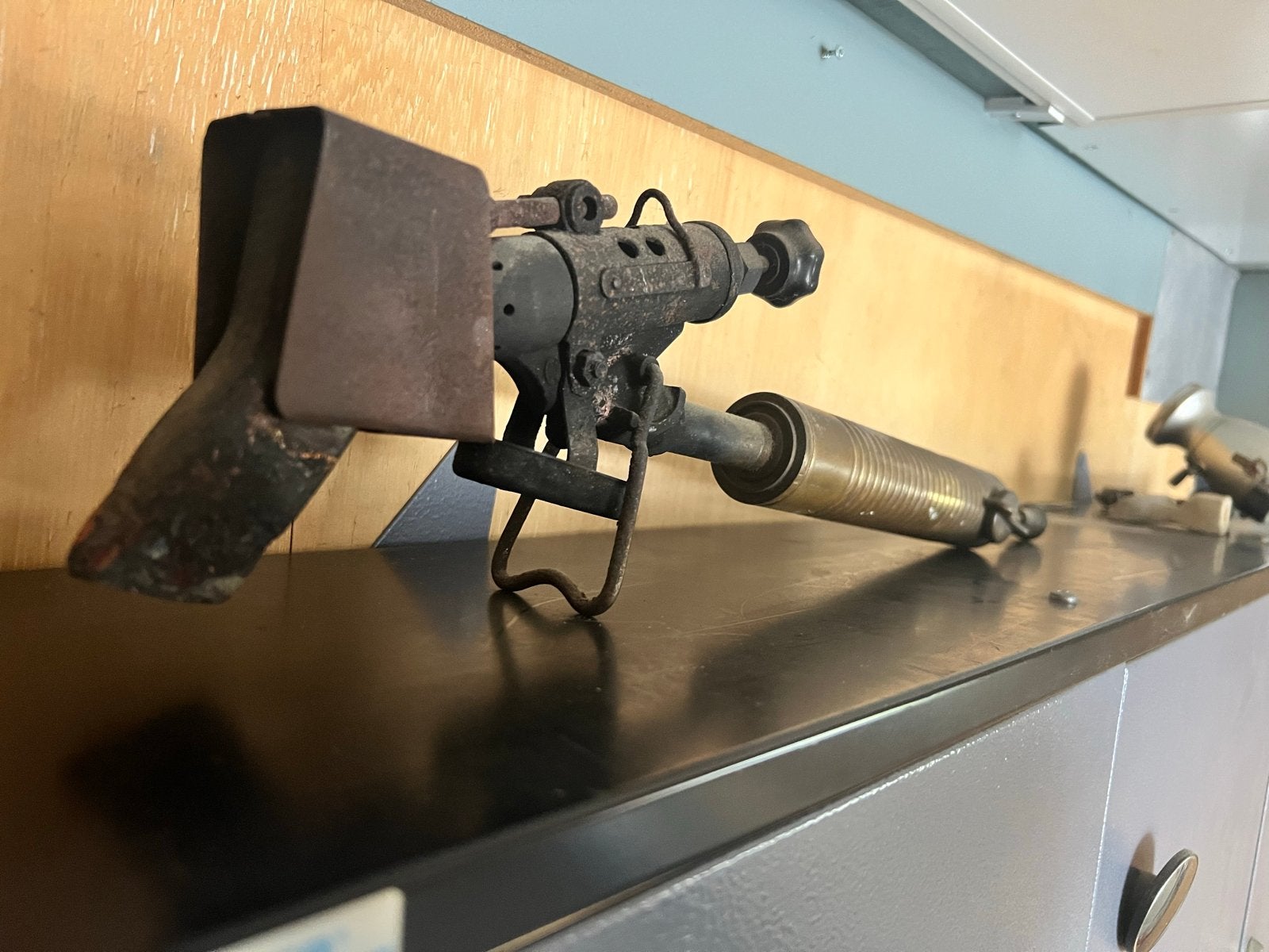 Vintage soldeerbout met pomp - Antiek gereedschap, Ophalen