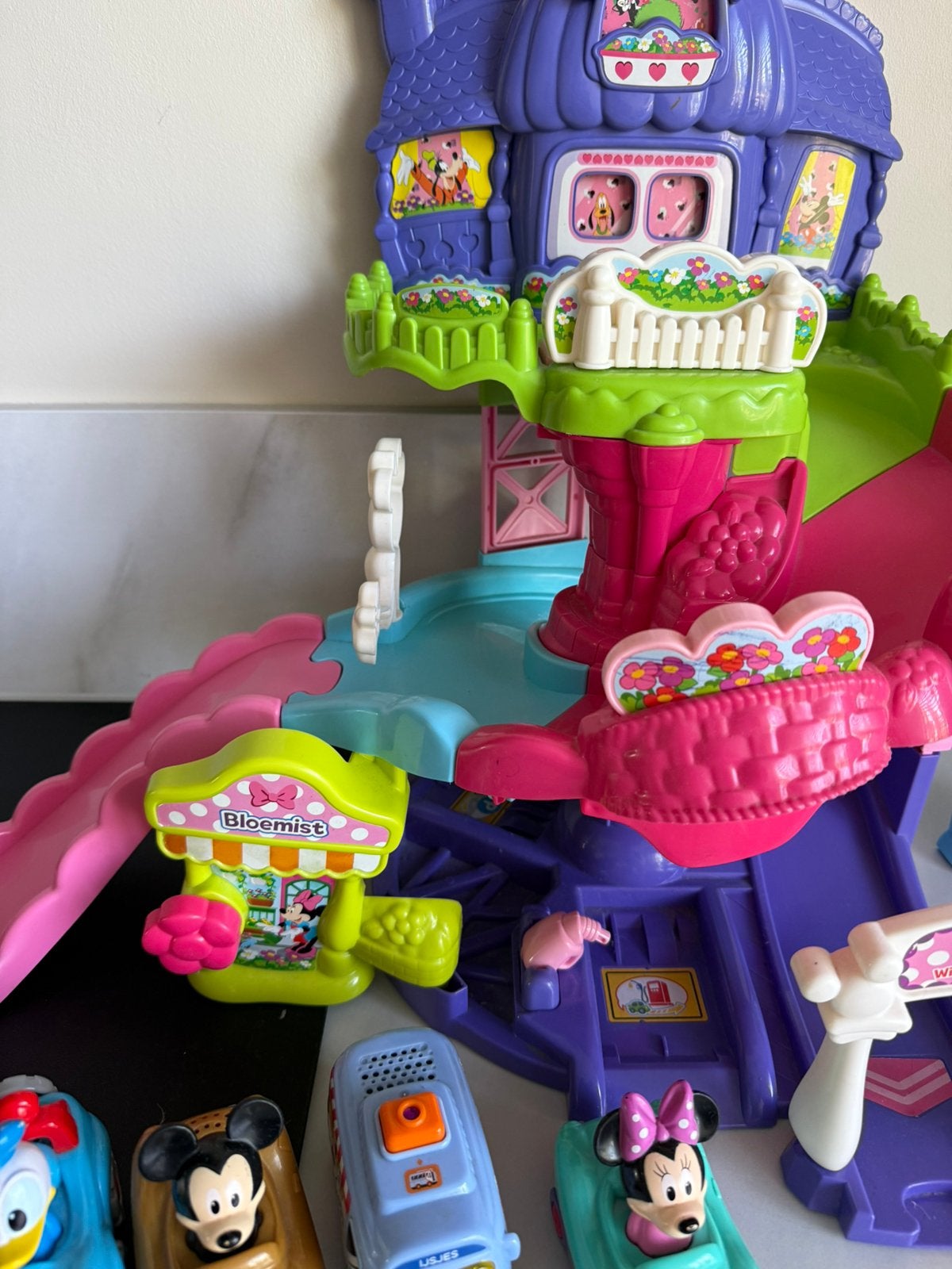 Vtech toet toet auto’s disney minnie’s winkelparadijs, Ophalen, Zo goed als nieuw, 2 tot 4 jaar