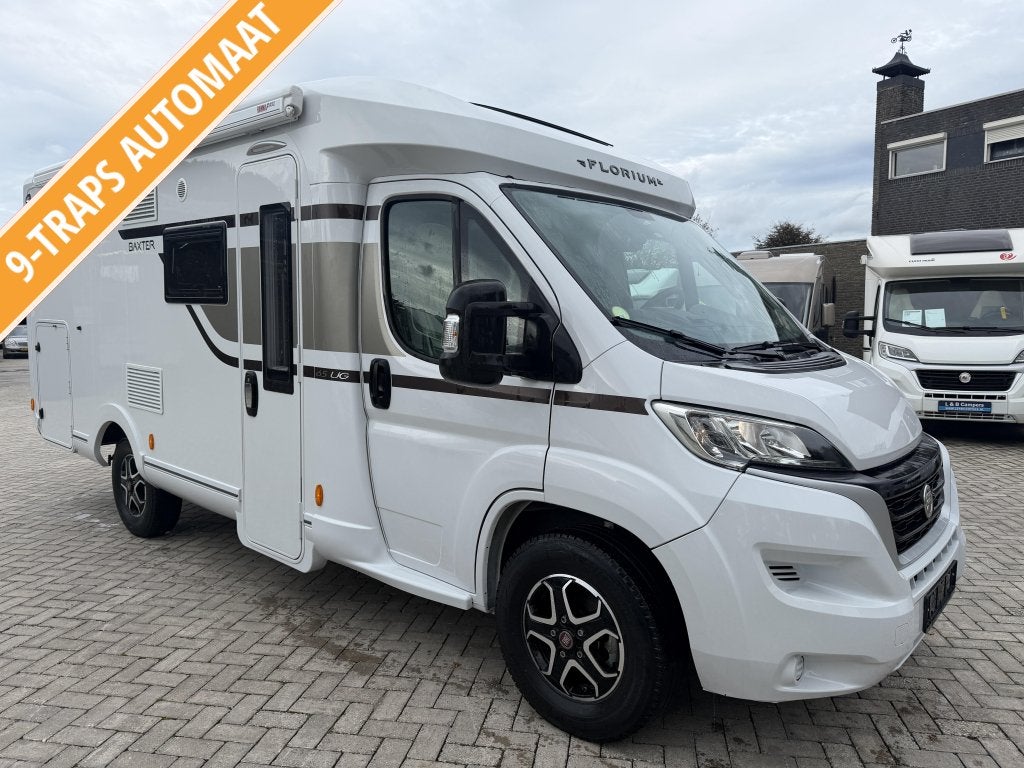 Rapido Florium Baxter 65 LGJ Enkele Bedden 2023 Euro 6 Airco, Caravans en Kamperen, Automaat, Fiat, Bedrijf, Rapido