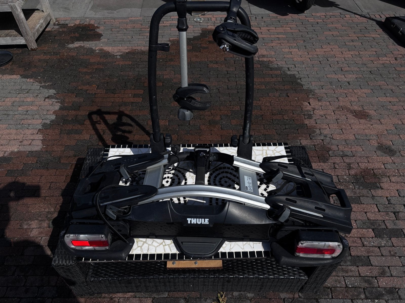 Thule VeloCompact 925 Fietsendrager, Ophalen, Gebruikt, 2 fietsen, Trekhaakdrager