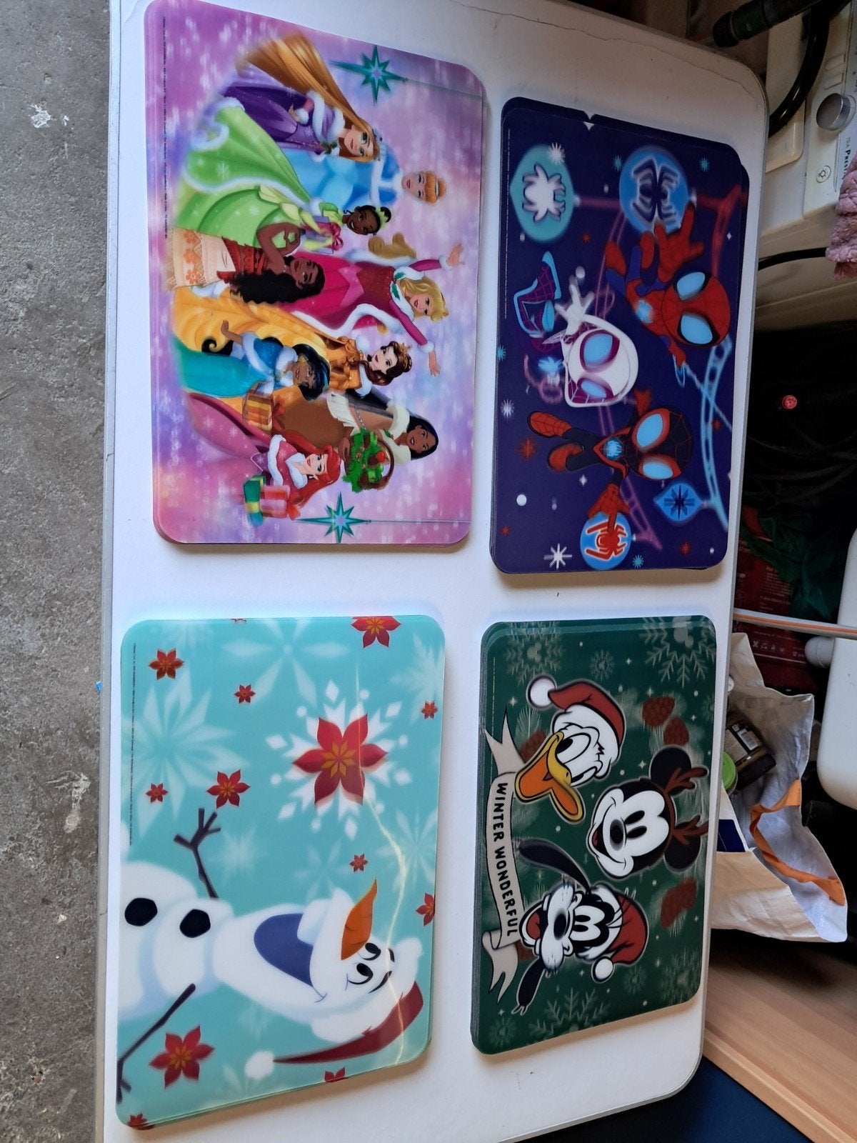 102 kerst placemat, Ophalen, Nieuw