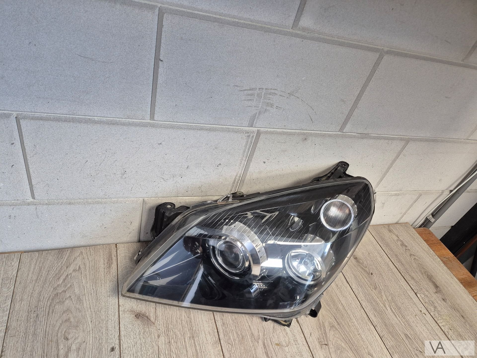 Koplamp links XENON + bocht afl Opel Astra H 2004 - 2010, Auto-onderdelen, Verlichting, Gebruikt, -, -, Opel