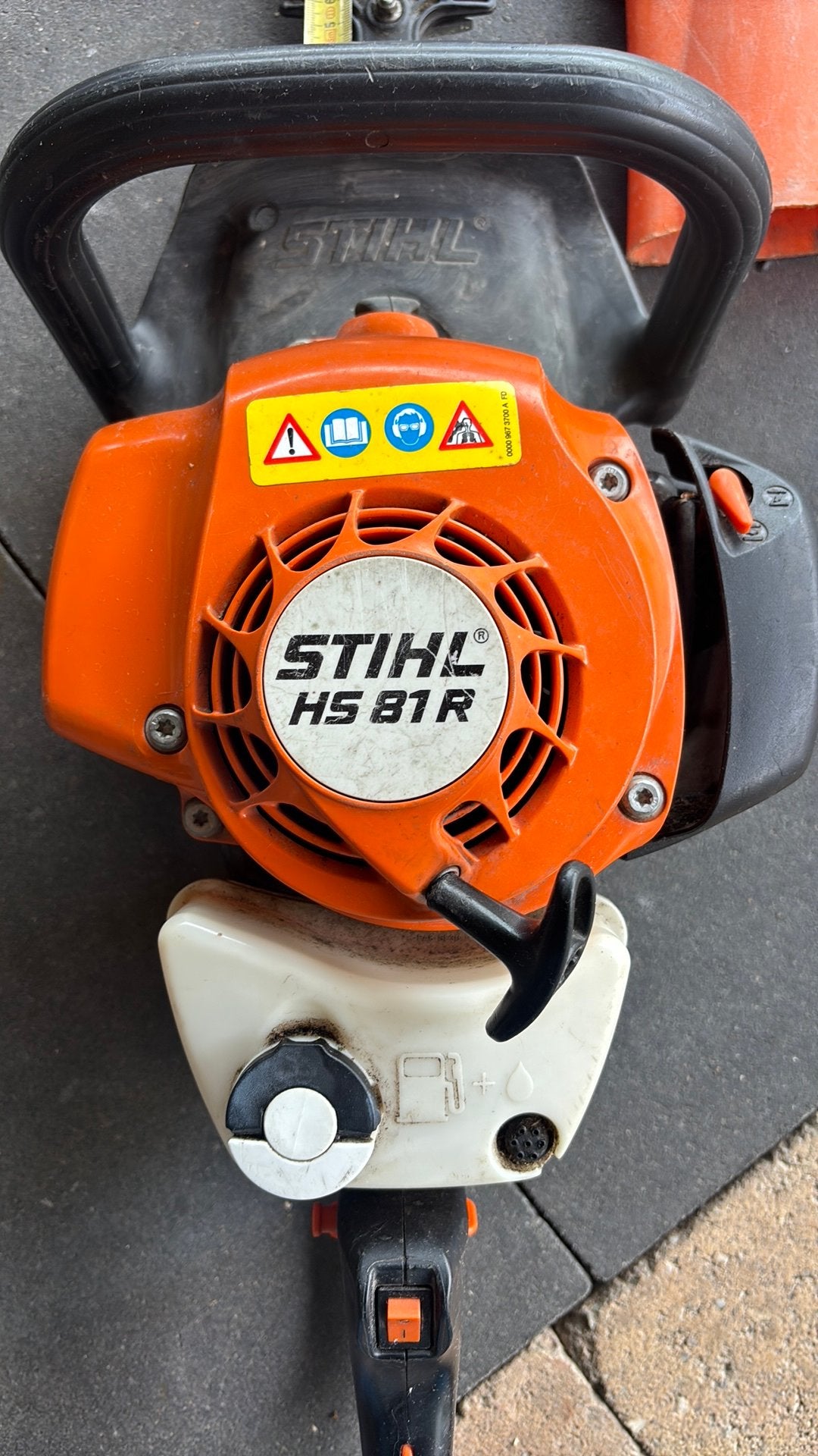 Stihl heggeschaar HS81R, Ophalen, Zo goed als nieuw, Benzine