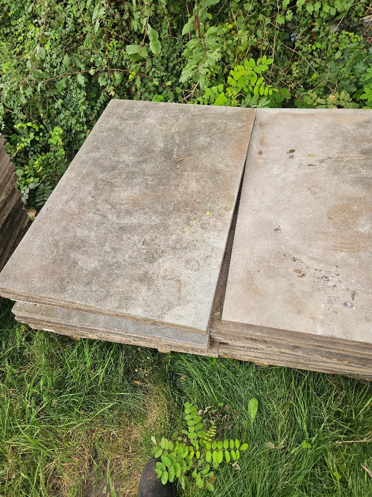 Leisteen tegels, Ophalen, 60 cm of meer, Gebruikt, 40 tot 60 cm