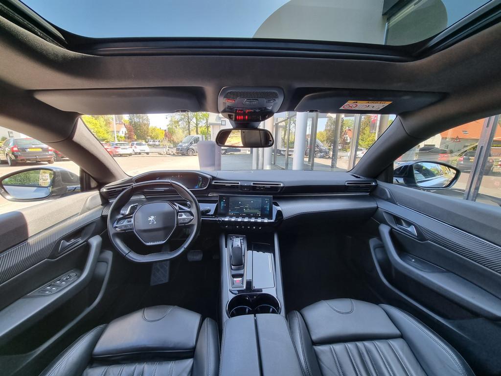 Peugeot 508 SW 1.6 Plugin Allure Pack | 2022 | Panorama | Su, Gebruikt, Zwart, 4 cilinders, Te koop