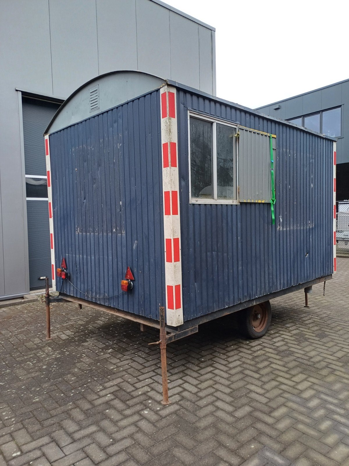 schaftkeet pipowagen bouwkeet tinyhouse, Ophalen of Verzenden