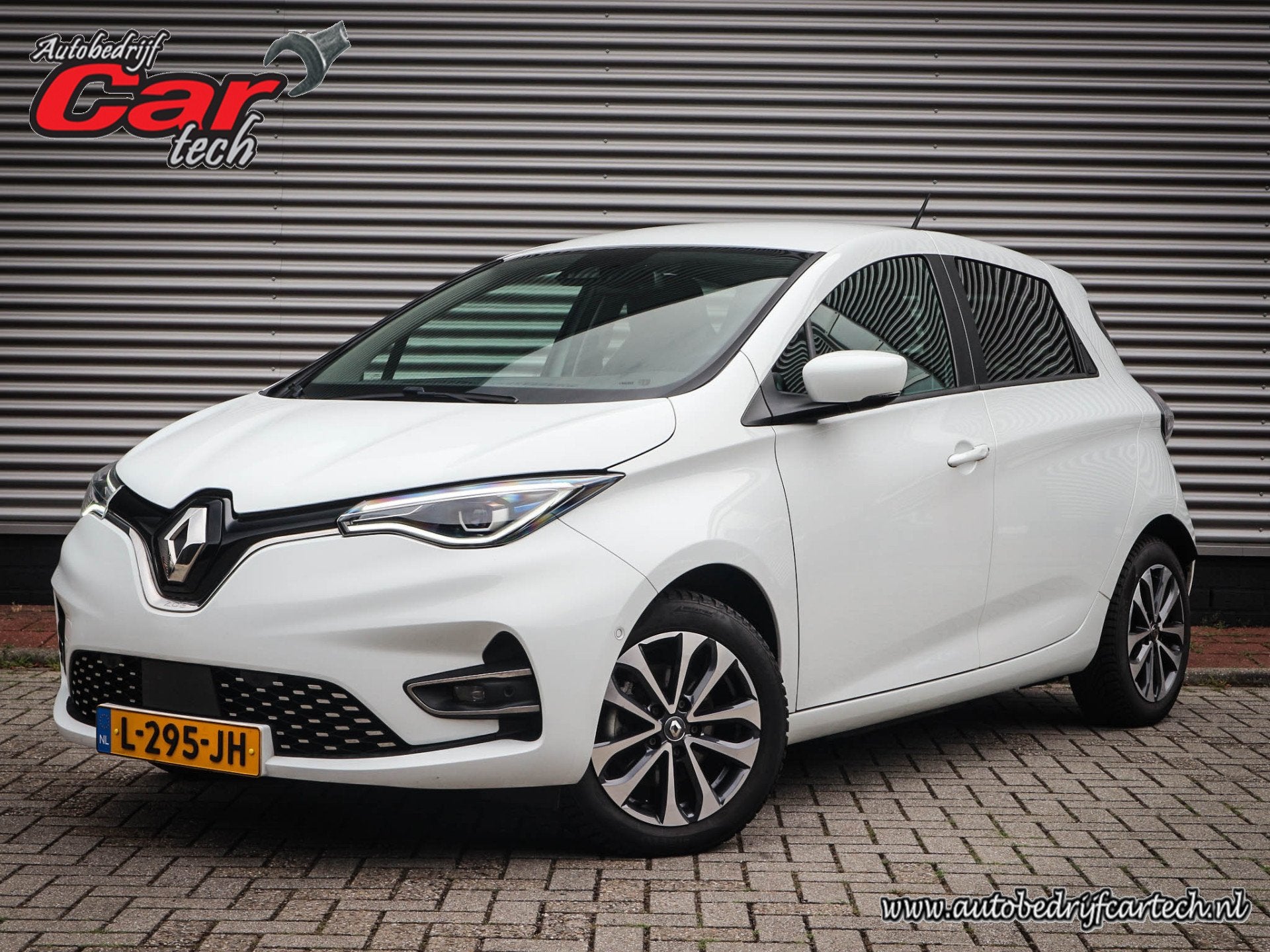 Renault ZOE R135 Intens 52 kWh Clima | Cruise | Navi | Led |, Auto's, Zwart, 180 min, Wit, Origineel Nederlands