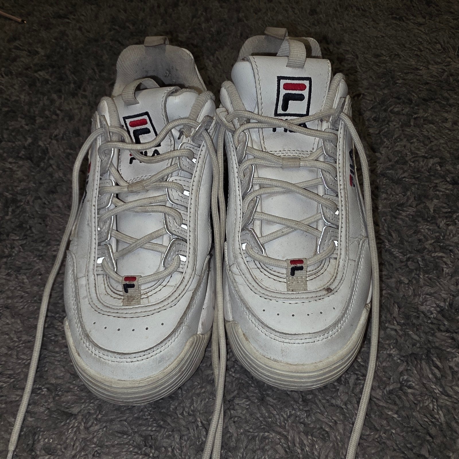 Witte Fila sneakers, maat 37, Wit, Ophalen of Verzenden, Sneakers of Gympen, Fila