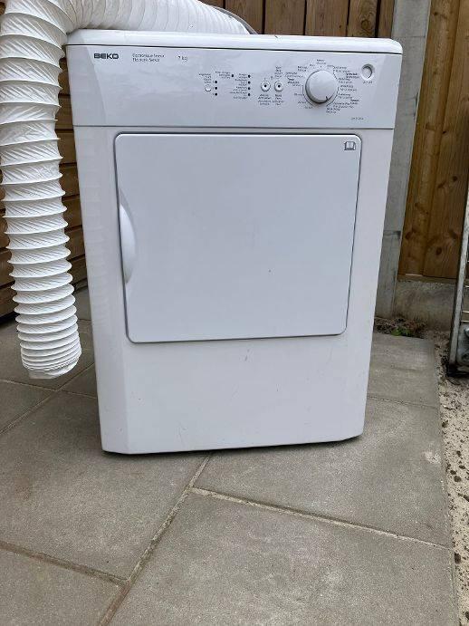 Beko Wasdroger, Witgoed en Apparatuur, Wasdrogers, Ophalen, 6 tot 8 kg, Gebruikt, Luchtafvoer