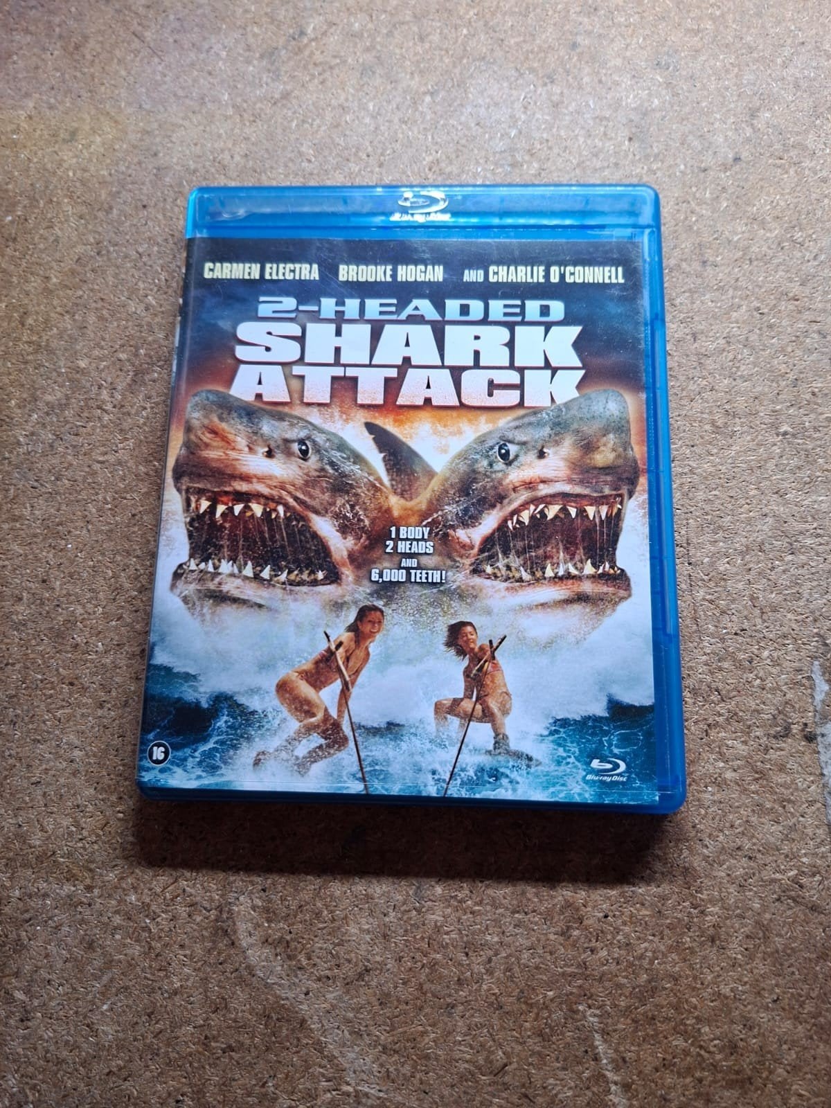 2-Headed Shark Attack Blu-ray - Actie/Horror, Vanaf 16 jaar, Film, Actie, Ophalen of Verzenden
