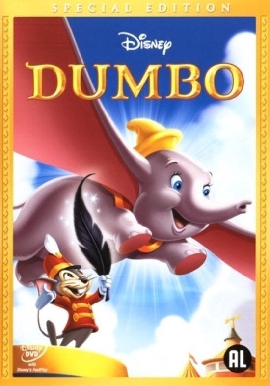 DVD: Disney: Dumbo (special edition), Tekenfilm, Ophalen of Verzenden, Zo goed als nieuw, Alle leeftijden
