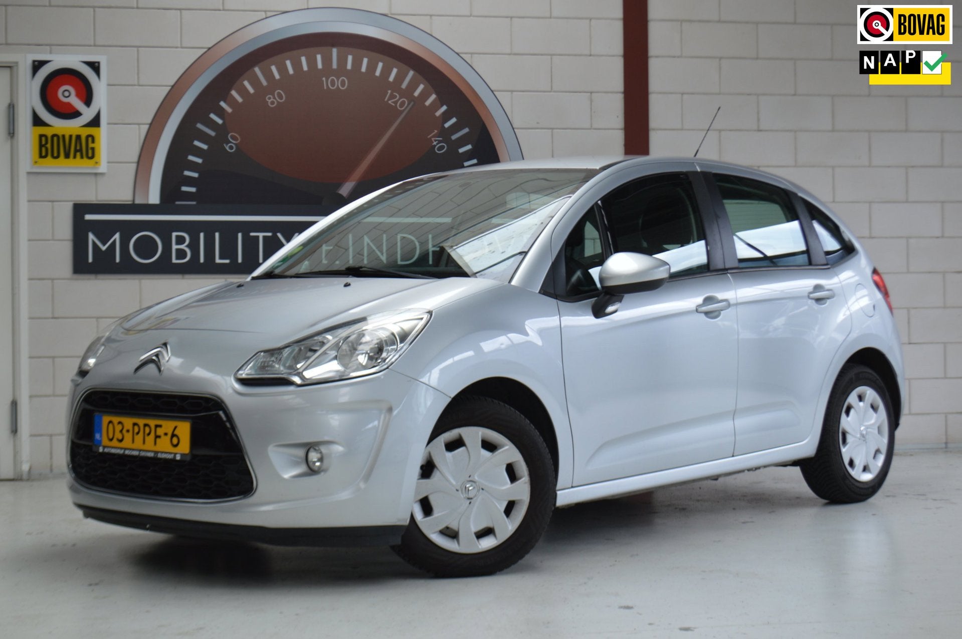 Citroen C3 1.6 e-HDi Dynamique, TREKHAAK, ALL-SEASON, Auto's, Voorwielaandrijving, Euro 5, Gebruikt, Zwart