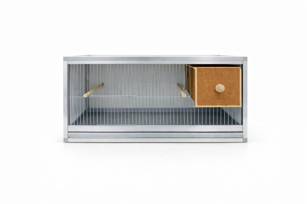 Aluminium broedkooien 100 x 40 x 40 cm met schuifbroedblok, Ophalen of Verzenden, Nieuw, Aluminium, Broedkooi of Kweekkooi