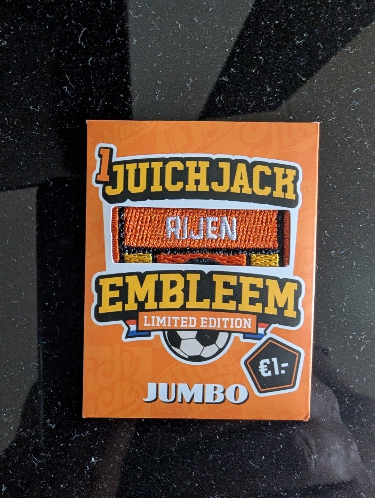 Jumbo Juichjack Embleem - Rijen Limited Edition, Ophalen of Verzenden