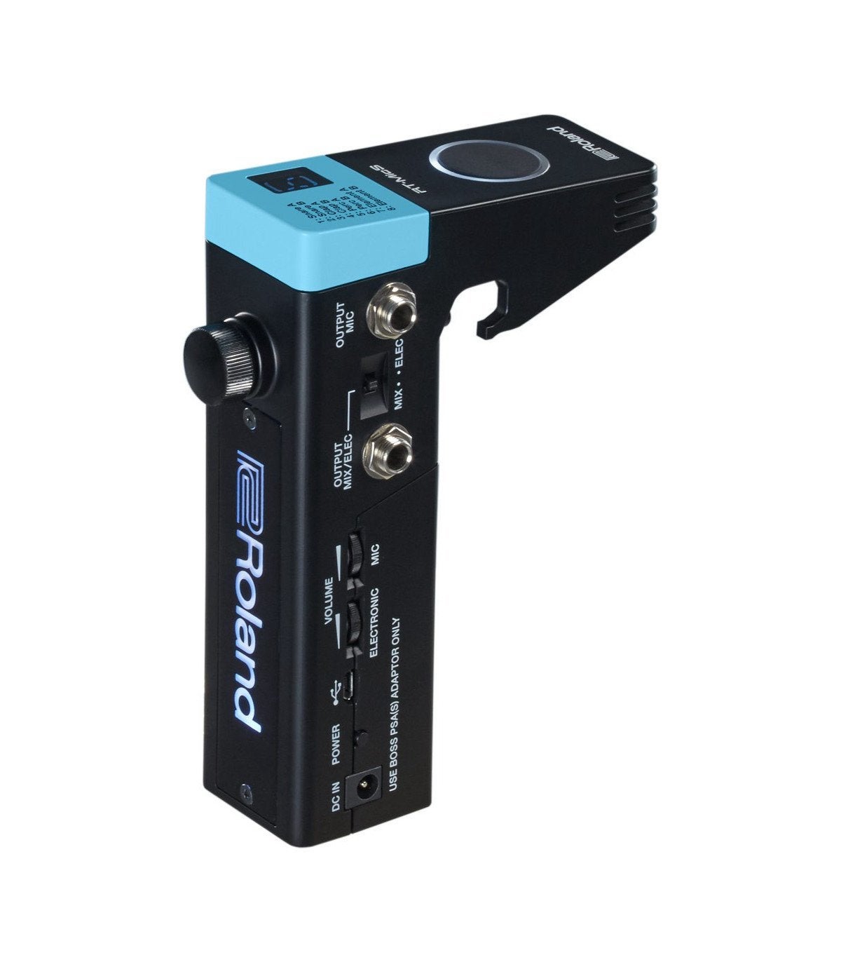 Roland RT-MicS Hybrid Drum Trigger + Gratis Stroomadapter, Ophalen of Verzenden, Zo goed als nieuw