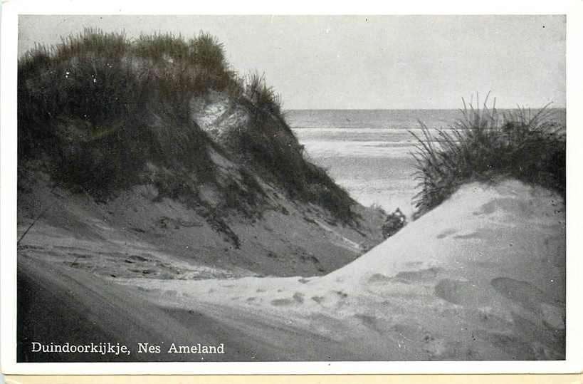 377-167-035 Ameland Duindoorkijkje, Verzenden, Voor 1920, Friesland