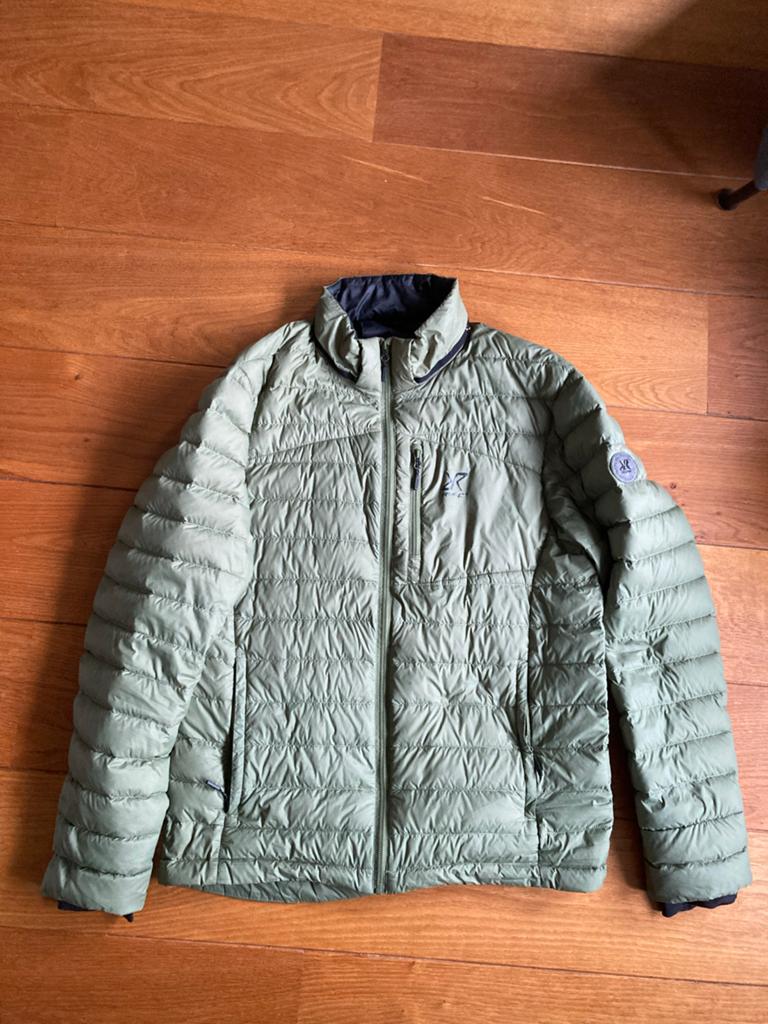 RevolutionRace Helium Down Jacket Heren XL, Ophalen of Verzenden, Zo goed als nieuw, Maat 56/58 (XL), Groen
