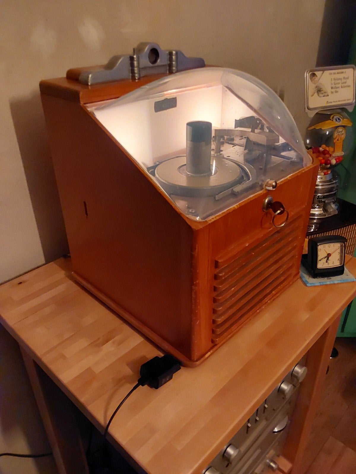 Te koop restaucrat  jukebox, Ophalen, Gebruikt, 1950 tot 1960, Overige merken
