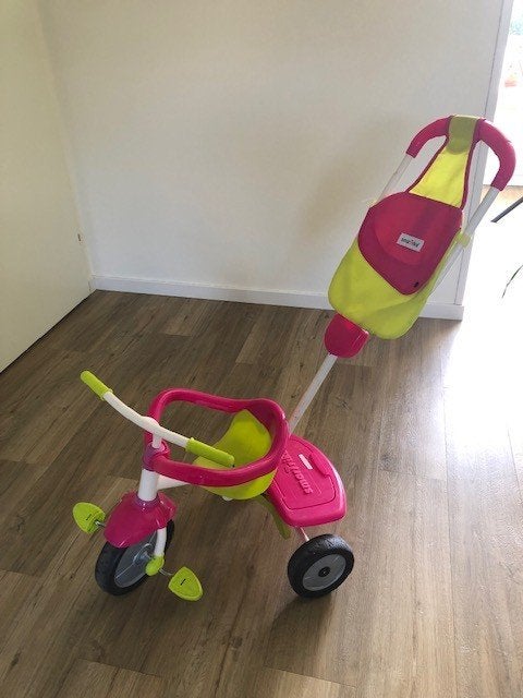 SmarTrike driewieler, Ophalen, Zo goed als nieuw, Smartrike, Duwstang