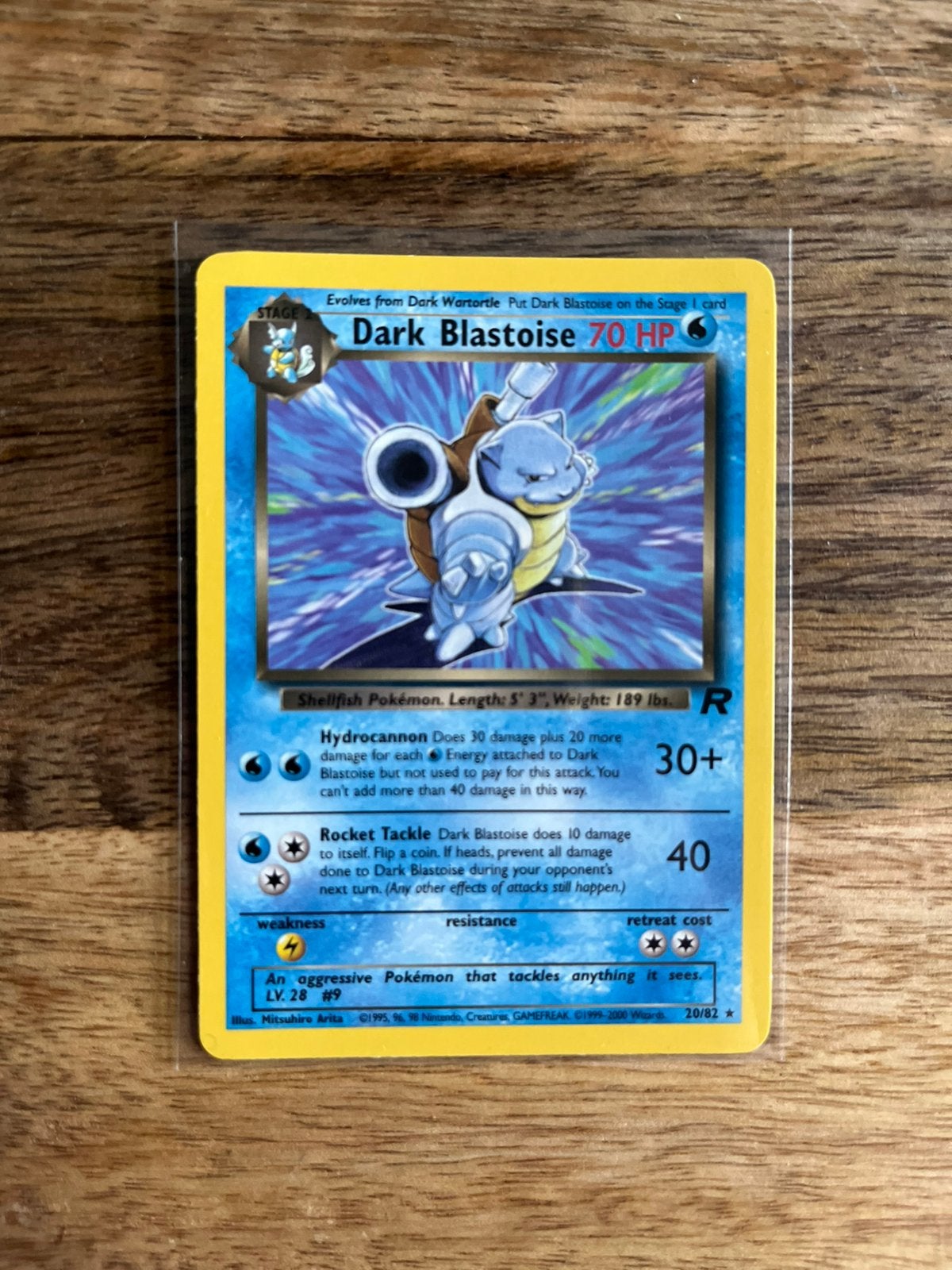 Pokemon Team Rocket - Dark Blastoise, Verzenden, Gebruikt