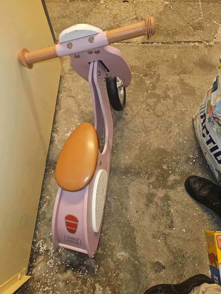 Little Dutch Roze Loopscooter, Ophalen, Gebruikt, Loopfiets