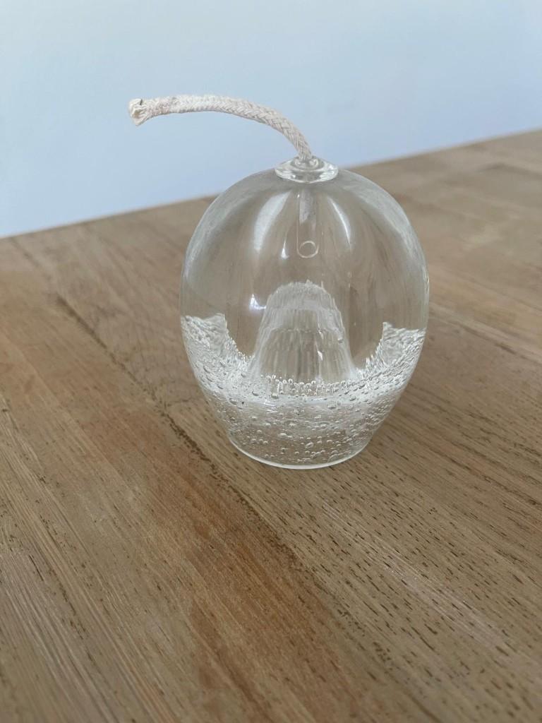 Klein glazen alcohol lampje, Antiek en Kunst, Antiek | Lampen, Ophalen of Verzenden