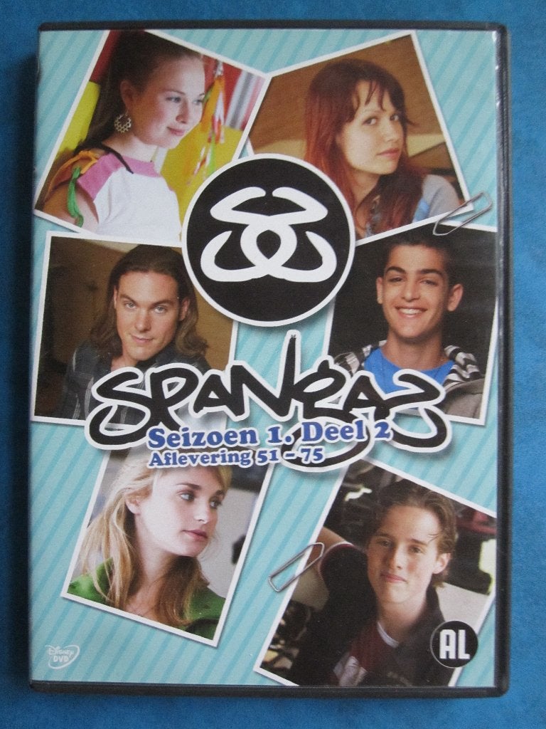 Spangas Seizoen 1 - Deel 2 - aflevering 51-75 (2 disc), Avontuur, Alle leeftijden, Boxset, Ophalen of Verzenden