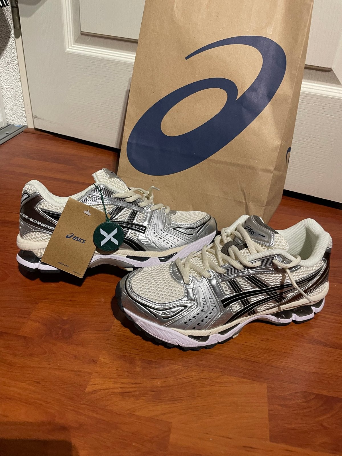 Asics Gel-Kayano 14 - Gloednieuw - Maat 42.5, Wit, Nieuw, Ophalen of Verzenden, Sneakers of Gympen