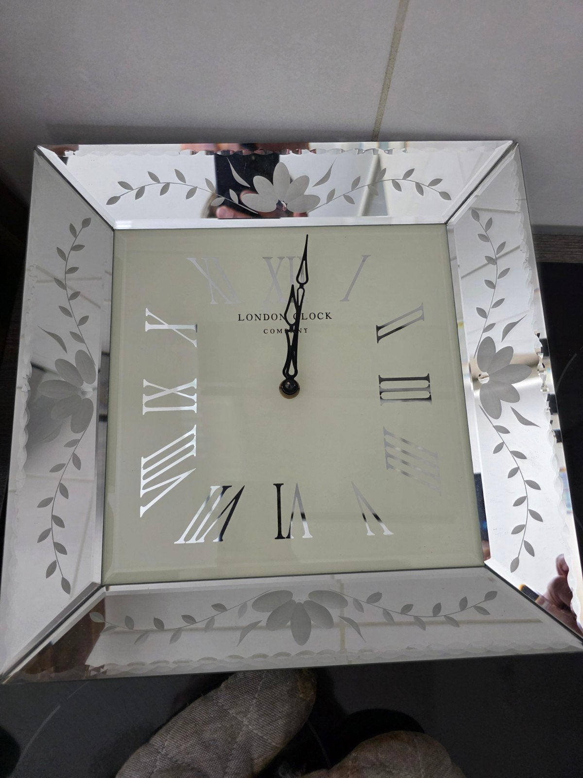 spiegel wandklok van London Clock Company, Ophalen, Wandklok