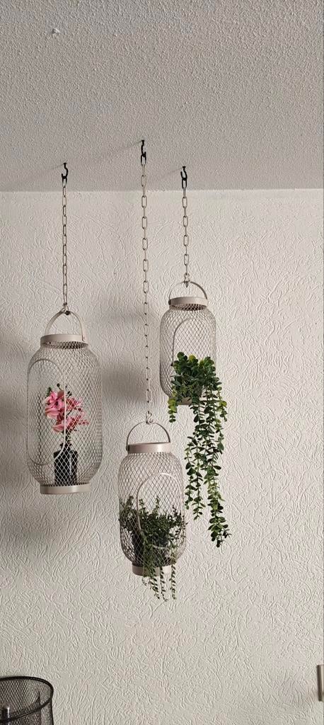 Planten hangers, Ophalen, Beige, Overige materialen, Minder dan 25 cm