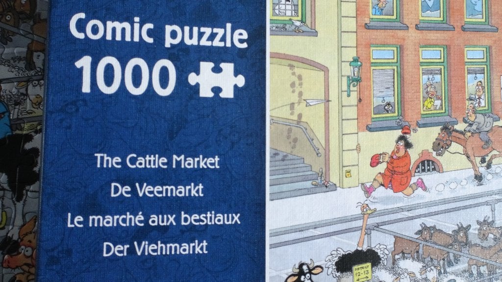 jan van haasteren, Ophalen of Verzenden, 500 t/m 1500 stukjes, Zo goed als nieuw