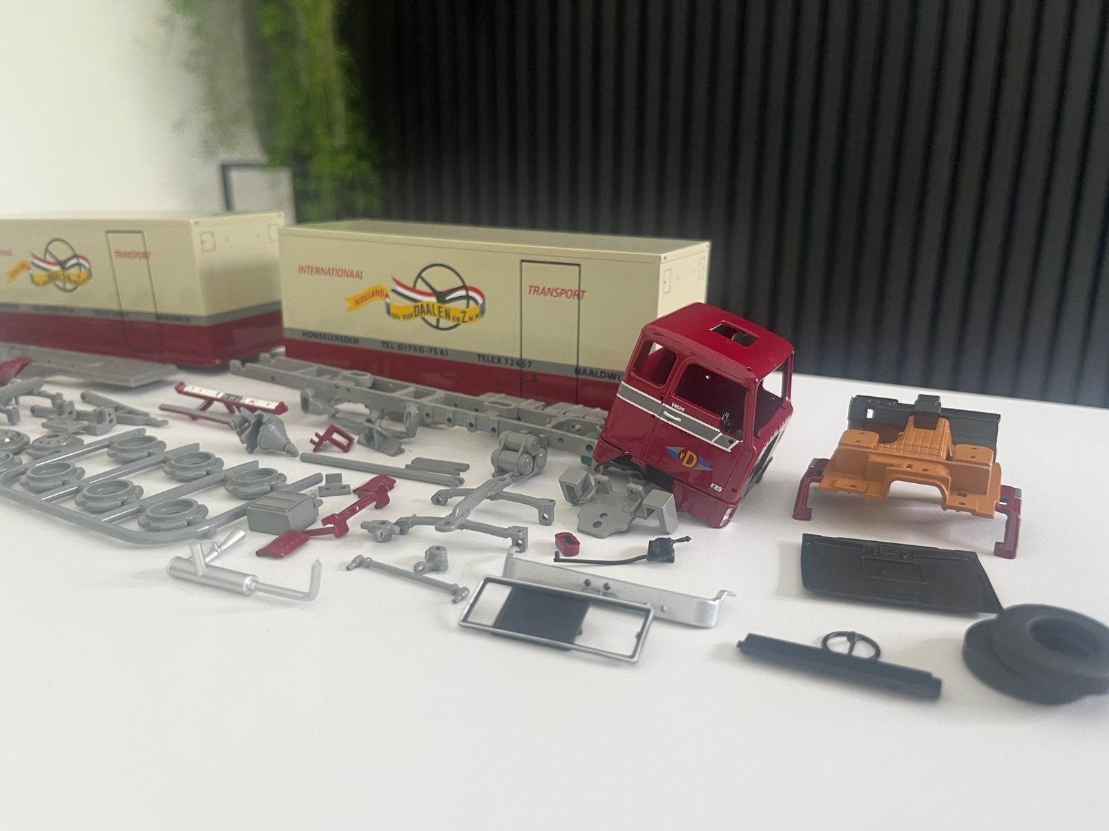 Tekno Volvo F89 Van Daalen onderdelen, Ophalen of Verzenden, Zo goed als nieuw, Bus of Vrachtwagen, Tekno