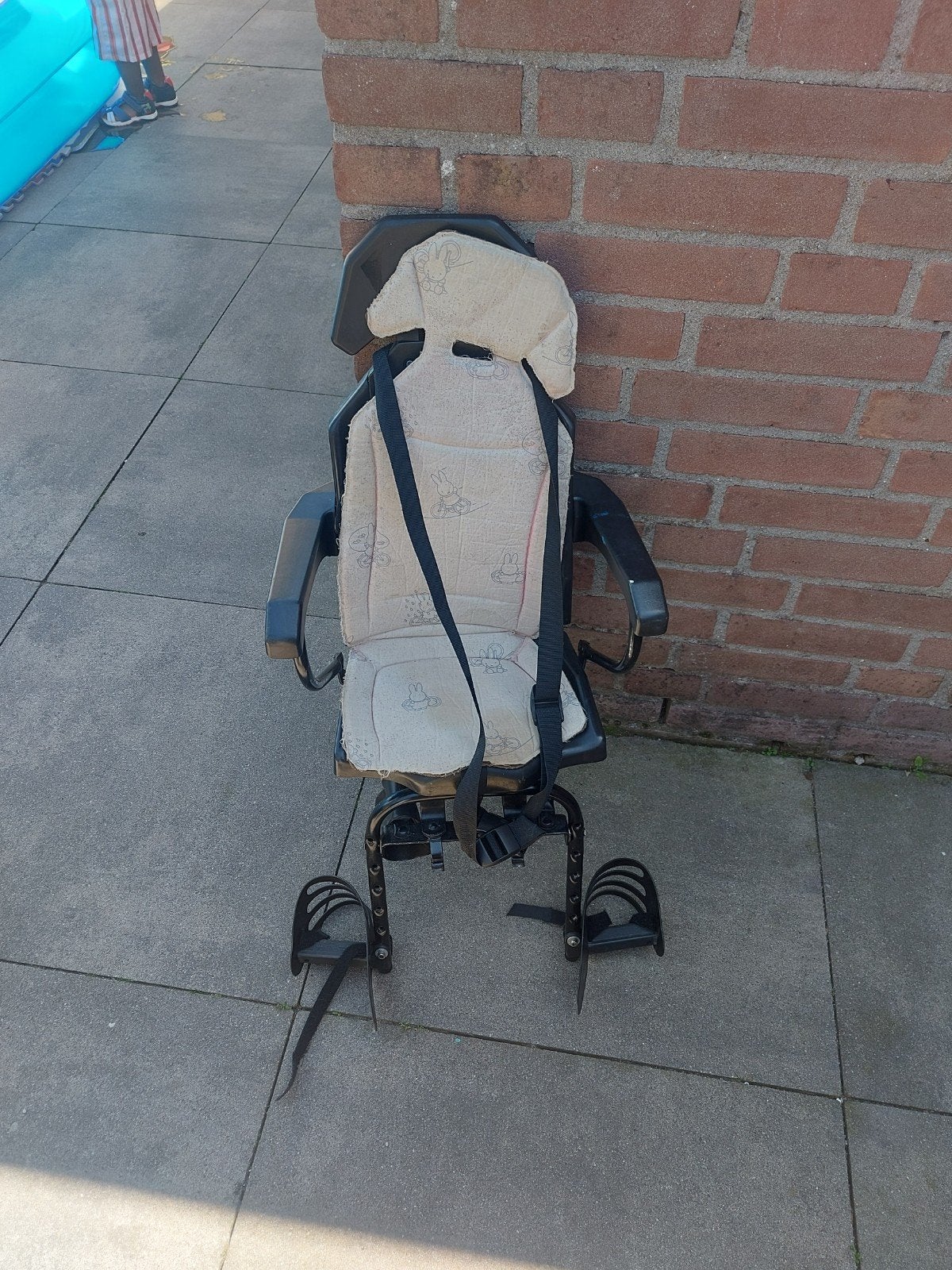 Kinderfietszitje GMG - Achterzitje met voetsteuntjes, Achterzitje, GMG, Ophalen of Verzenden, 9 t/m 36 kg