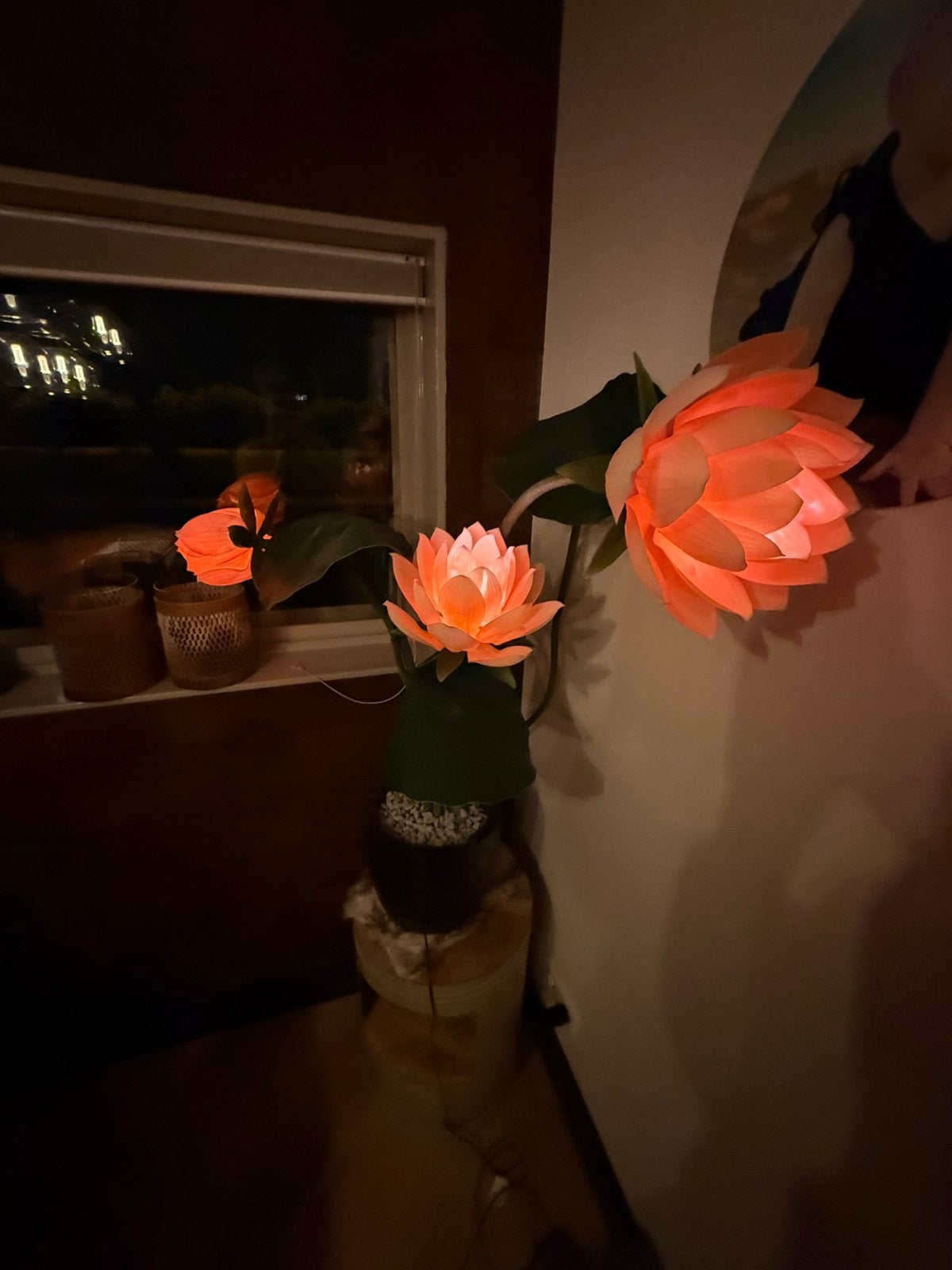 Kunst lelie, Huis en Inrichting, Ophalen, Binnen, Gebruikt, Roze